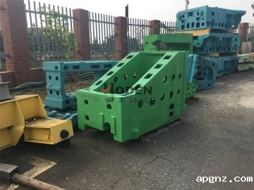 Machine bed casting
